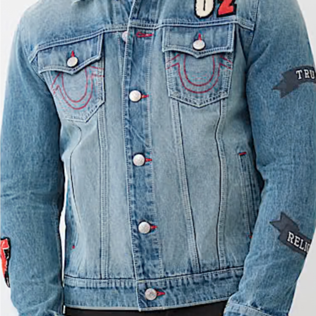 Jesse Patch Trucker Jacket By True Religion